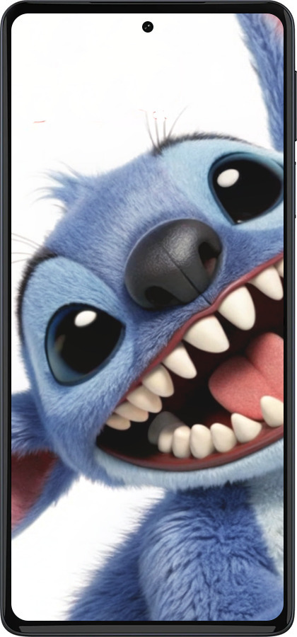 Силиконовый чехол Стич для Motorola Edge 30 Pro - 6684u-2826 изображение 