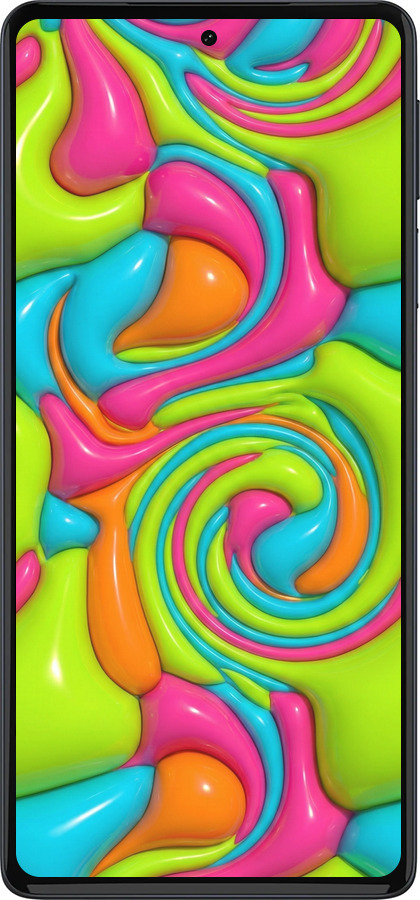 Силиконовый чехол Y2K Jelly Dream для Motorola Edge 30 Pro - 6780u-2826 изображение 