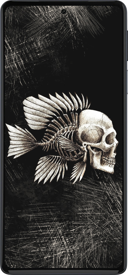 Силиконовый чехол Рыбо-человек для Motorola Edge 30 Pro - 683u-2826 изображение 