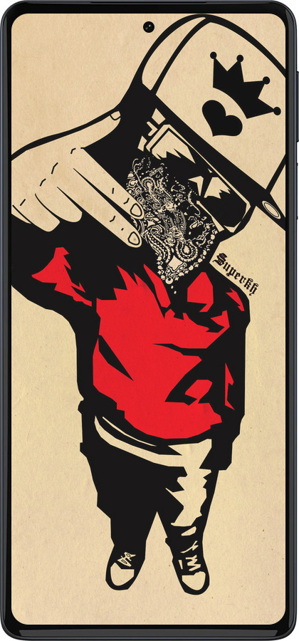 Силиконовый чехол Swag. Super для Motorola Edge 30 Pro - 808u-2826 изображение 