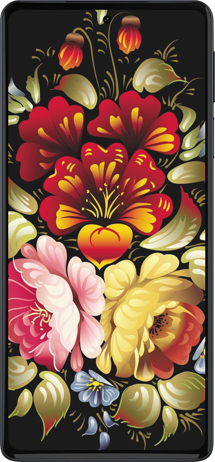 Силіконовий чехол Хохлома 6 для Motorola Edge 30 Pro - 829u-2826 изображение 