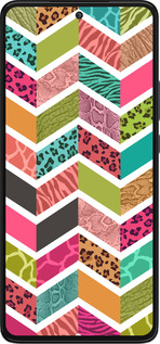 Силиконовый чехол Шеврон v3 для Motorola Edge 30 - 1058u-2840 изображение 