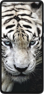 Силиконовый чехол Грустный белый тигр для Motorola Edge 30 - 106u-2840 изображение 