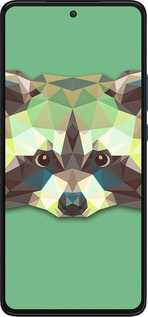 Силиконовый чехол Енот для Motorola Edge 30 - 1217u-2840 изображение 