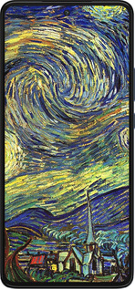 Силиконовый чехол Винсент Ван Гог. Звёздная ночь для Motorola Edge 30 - 163u-2840 изображение 