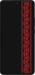 Силіконовий чехол Вишиванка 53 для Motorola Edge 30 - 2041u-2840 изображение 