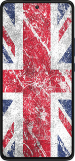 Силиконовый чехол Флаг Великобритании 1 для Motorola Edge 30 - 386u-2840 изображение 