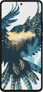 Силиконовый чехол Арт-орел на фоне природы для Motorola Edge 30 - 3983u-2840 изображение 