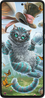 Силиконовый чехол Чеширский кот 2 для Motorola Edge 30 - 3993u-2840 изображение 