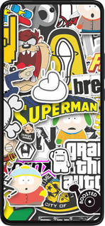 Силиконовый чехол Popular logos для Motorola Edge 30 - 4023u-2840 изображение 