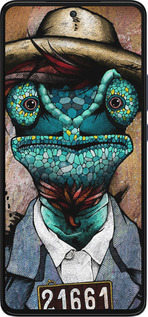 Силиконовый чехол Хамелеон в розыске для Motorola Edge 30 - 4030u-2840 изображение 