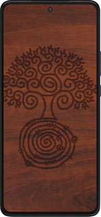 Силиконовый чехол Узор дерева для Motorola Edge 30 - 4119u-2840 изображение 