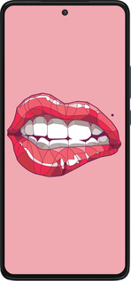 Силиконовый чехол Sexy lips для Motorola Edge 30 - 4174u-2840 изображение 