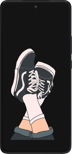 Силиконовый чехол Кеды для Motorola Edge 30 - 4265u-2840 изображение 