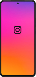 Силиконовый чехол Instagram для Motorola Edge 30 - 4273u-2840 изображение 