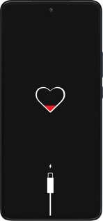 Силиконовый чехол Подзарядка сердца для Motorola Edge 30 - 4274u-2840 изображение 