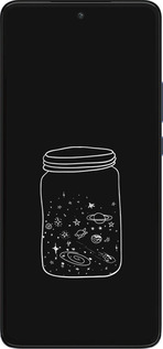 Силиконовый чехол Космос в банке для Motorola Edge 30 - 4297u-2840 изображение 