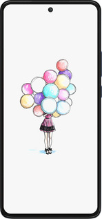 Силиконовый чехол Шарики для Motorola Edge 30 - 4387u-2840 изображение 