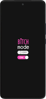 Силиконовый чехол Bitch mode для Motorola Edge 30 - 4548u-2840 изображение 