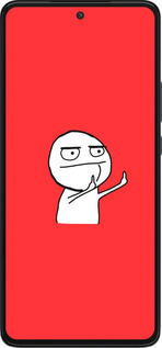 Силіконовий чехол Мем для Motorola Edge 30 - 4578u-2840 изображение 