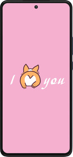 Силиконовый чехол Люблю1 для Motorola Edge 30 - 4587u-2840 изображение 