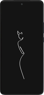 Силиконовый чехол Силуэт1 для Motorola Edge 30 - 4590u-2840 изображение 