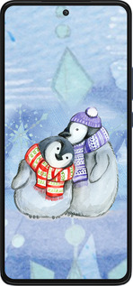 Силиконовый чехол Новогодний 5 для Motorola Edge 30 - 4618u-2840 изображение 