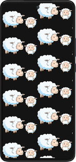 Силіконовий чехол Овечки1 для Motorola Edge 30 - 4637u-2840 изображение 