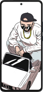 Силіконовий чехол Тачка для Motorola Edge 30 - 4663u-2840 изображение 