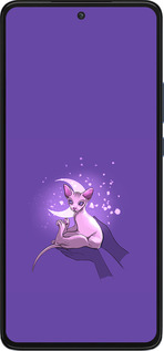 Силиконовый чехол Кот2 для Motorola Edge 30 - 4676u-2840 изображение 