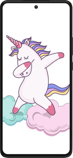 Силиконовый чехол Единорог для Motorola Edge 30 - 4702u-2840 изображение 