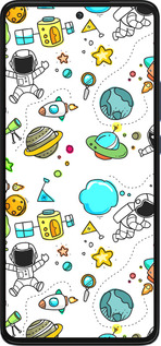 Силіконовий чехол Космос для Motorola Edge 30 - 4735u-2840 изображение 