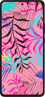 Силиконовый чехол Растительный узор 2 для Motorola Edge 30 - 4740u-2840 изображение 