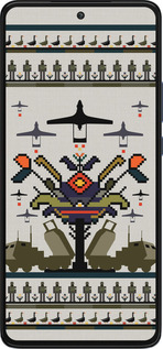 Силиконовый чехол Вышиванка UA для Motorola Edge 30 - 5446u-2840 изображение 