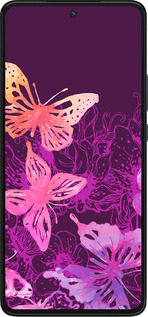 Силиконовый чехол Бабочки v2 для Motorola Edge 30 - 5475u-2840 изображение 