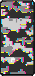 Силиконовый чехол Пиксельный камуфляж для Motorola Edge 30 - 5481u-2840 изображение 