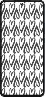 Силіконовий чехол Серця v2 для Motorola Edge 30 - 5497u-2840 изображение 