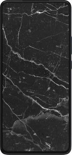 Силиконовый чехол Черный мрамор v2 для Motorola Edge 30 - 5568u-2840 изображение 