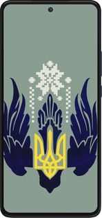 Силиконовый чехол Тризуб с крыльями для Motorola Edge 30 - 5640u-2840 изображение 