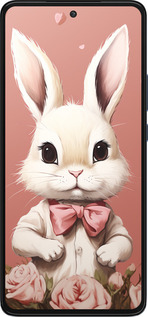 Силиконовый чехол Зайчик для Motorola Edge 30 - 5669u-2840 изображение 