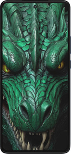 Силиконовый чехол Зелёный дракон v2 для Motorola Edge 30 - 5817u-2840 изображение 
