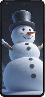 Силиконовый чехол Снеговик для Motorola Edge 30 - 5826u-2840 изображение 