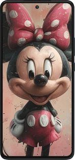 Силиконовый чехол Minnie Mouse для Motorola Edge 30 - 6054u-2840 изображение 