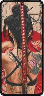 Силиконовый чехол Тайна катаны для Motorola Edge 30 - 6074u-2840 изображение 