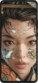 Силиконовый чехол Взгляд души самурая для Motorola Edge 30 - 6076u-2840 изображение 