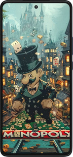 Силиконовый чехол Сказочный Monopoly для Motorola Edge 30 - 6086u-2840 изображение 