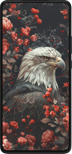 Силиконовый чехол Цветочный страж для Motorola Edge 30 - 6102u-2840 изображение 