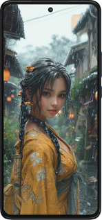 Силиконовый чехол Anime-girl для Motorola Edge 30 - 6133u-2840 изображение 