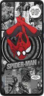 Силиконовый чехол Человек паук для Motorola Edge 30 - 6279u-2840 изображение 