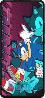 Силіконовий чехол Соник для Motorola Edge 30 - 6284u-2840 изображение 